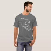 Grappig cirkelspel Gotcha shirt familie (Voorkant volledig)