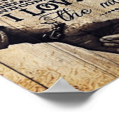 Grappig citaat aan echtgenoot | Cadeau voor je Man Poster (Hoek)