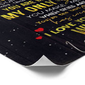 Grappig citaat aan vrouw | Cadeau voor uw vrouw | Poster (Hoek)