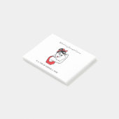 Grappig citaat achter elke succesvolle vrouw is .. post-it® notes (Schuin)