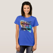 Grappig Citaat Afbeelding T-shirt (Voorkant volledig)