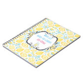 Grappig citaat als het leven je leemons beweegt, v notitieboek (Linkerzijde)