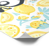 Grappig citaat als het leven je leemons beweegt, v poster (Hoek)