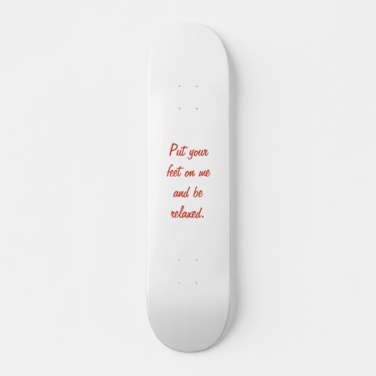 Grappig citaat cool. persoonlijk skateboard (Voorkant)