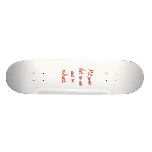 Grappig citaat cool. persoonlijk skateboard