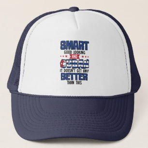 Grappig citaat Cubaanse vlag nationaliteit Trucker Pet