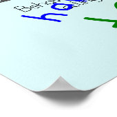 Grappig citaat dat niet aanpast poster (Hoek)