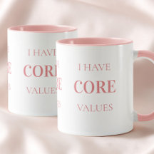 Grappig citaat Eenvoudige typografie Roze Pilates-