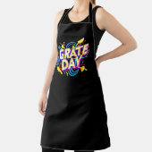 GRAPPIG CITAAT "GRATE DAY" FEESTELIJK ONTWERP SCHORT (Insitu)