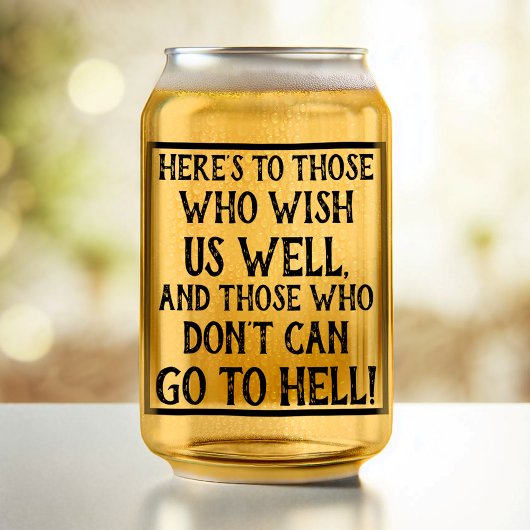 Grappig citaat hier voor degenen die ons het beste blikvorm glas