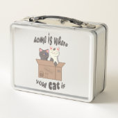 Grappig citaat Home is waar je kat is (Achterkant)