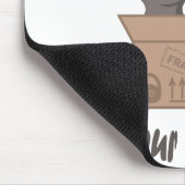 Grappig citaat Home is waar je kat is Muismat (Hoek)