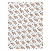 Grappig citaat Home is waar je kat is Tafelkleed (Voorkant)