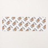 Grappig citaat Home is waar je kat is Yogamat (Achterkant (horizontaal))