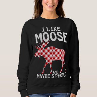 Grappig citaat Ik hou van Moose Xmas Party en miss Trui