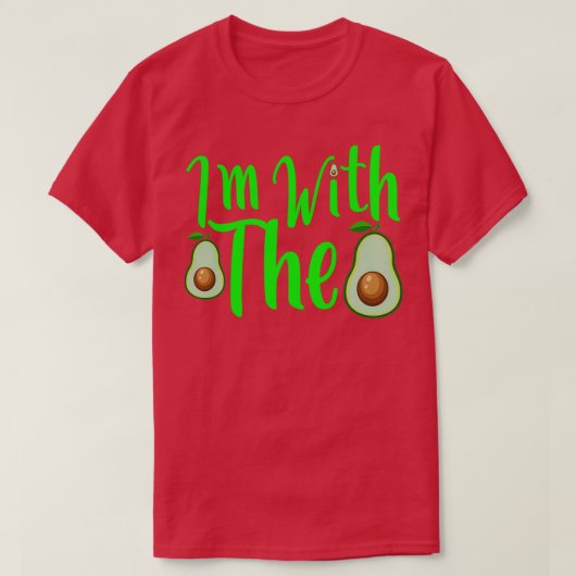 Grappig citaat ik met de advocaat t-shirt (Design voorkant)
