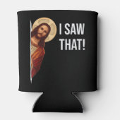 Grappig citaat Jesus Meme dat ik die Christelijke Blikjeskoeler (Achterkant)