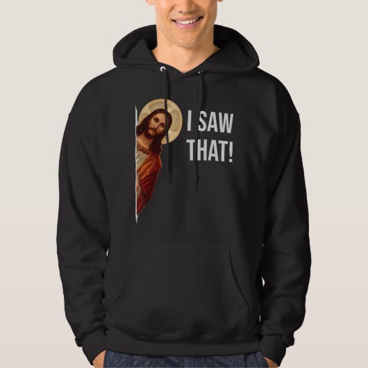 Grappig citaat Jesus Meme dat ik die Christelijke  Hoodie (Voorkant)