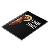Grappig citaat Jesus Meme dat ik die Christelijke  Notitieboek (Linkerzijde)