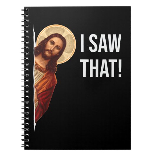 Grappig citaat Jesus Meme dat ik die Christelijke  Notitieboek (Voorkant)