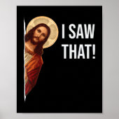 Grappig citaat Jesus Meme dat ik die Christelijke  Poster (Voorkant)