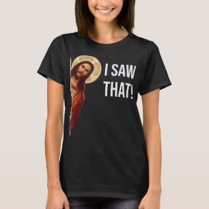Grappig citaat Jesus Meme dat ik die Christelijke T-shirt