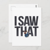 Grappig citaat Jezus Meme dat ik dat Christelijk z Briefkaart (Voorkant / Achterkant)