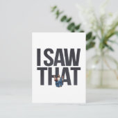 Grappig citaat Jezus Meme dat ik dat Christelijk z Feestdagenkaart (Staand voorkant)