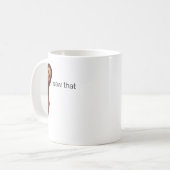 Grappig citaat Jezus Meme dat ik dat Christelijk z Koffiemok (Voorkant links)