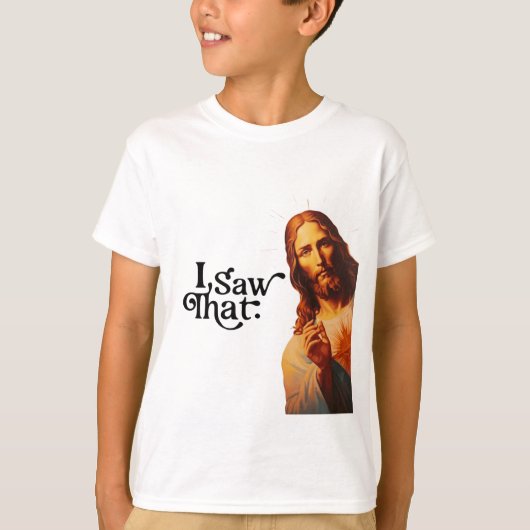 Grappig citaat Jezus Meme dat ik dat Christelijk z T-shirt (Voorkant)