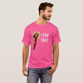 Grappig citaat Jezus Meme dat ik dat Christelijk z T-shirt (Voorkant volledig)