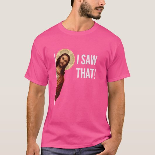 Grappig citaat Jezus Meme dat ik dat Christelijk z T-shirt (Voorkant)