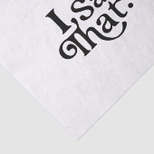 Grappig citaat Jezus Meme dat ik dat Christelijk z Tissuepapier (Detail)