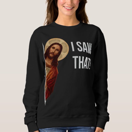 Grappig citaat Jezus Meme dat ik dat Christelijk z Trui (Voorkant)