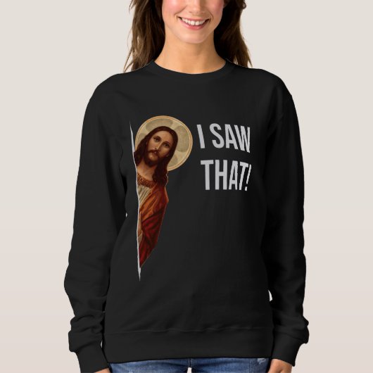 Grappig citaat Jezus Meme dat ik dat Christelijk z Trui (Voorkant)