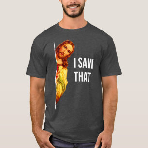 Grappig citaat Jezus Meme dat ik die Christelijke T-shirt