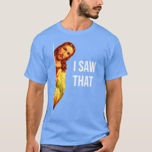 Grappig citaat Jezus Meme dat ik die Christelijke  T-shirt