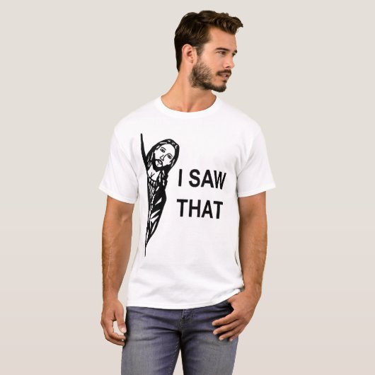 Grappig citaat Jezus Meme dat ik die Christelijke  T-shirt (Voorkant volledig)