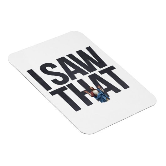 Grappig citaat: Jezus Meme, ik zag dat Jezus Magneet (Rechterzijde)