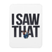 Grappig citaat: Jezus Meme, ik zag dat Jezus Magneet (Verticaal)