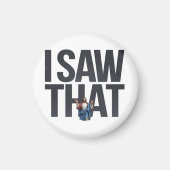 Grappig citaat: Jezus Meme, ik zag dat Jezus Magneet (Voorkant)