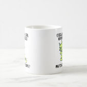 Grappig Citaat Katten zijn de bron van Onverschil  Koffiemok (Center)