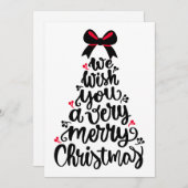 Grappig citaat Kerstmis - Kerstboom liefhebbers Feestdagenkaart (Voorkant / Achterkant)