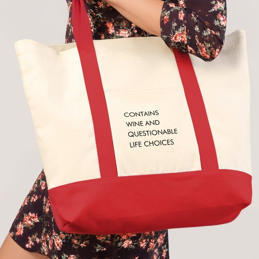 Grappig citaat Moderne minimalistische Schattigee  Tote Bag