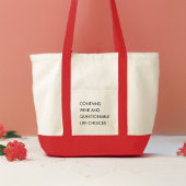 Grappig citaat Moderne minimalistische Schattigee  Tote Bag