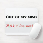 Grappig citaat muismat (Met muis)