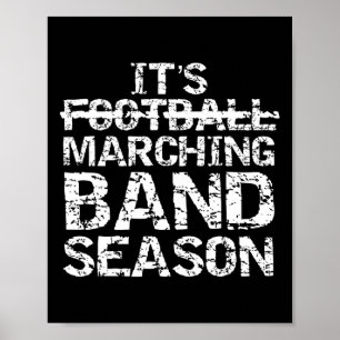 Grappig citaat over band cadeau Niet voetbal Het i Poster