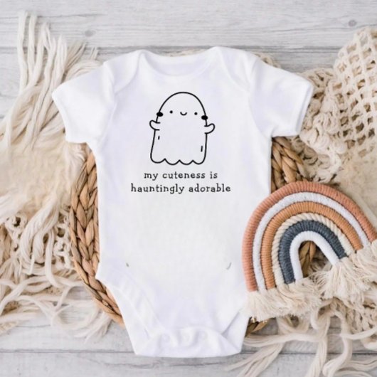Grappig citaat over Boo Lover Zwarte tekst Baby Bo Romper