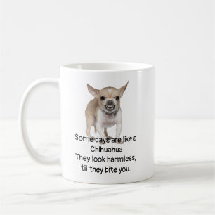 Grappig citaat over het leven met Chihuahua Dog Koffiemok