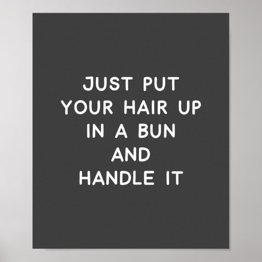 Grappig citaat over levensadvies en veerkracht poster (Voorkant)